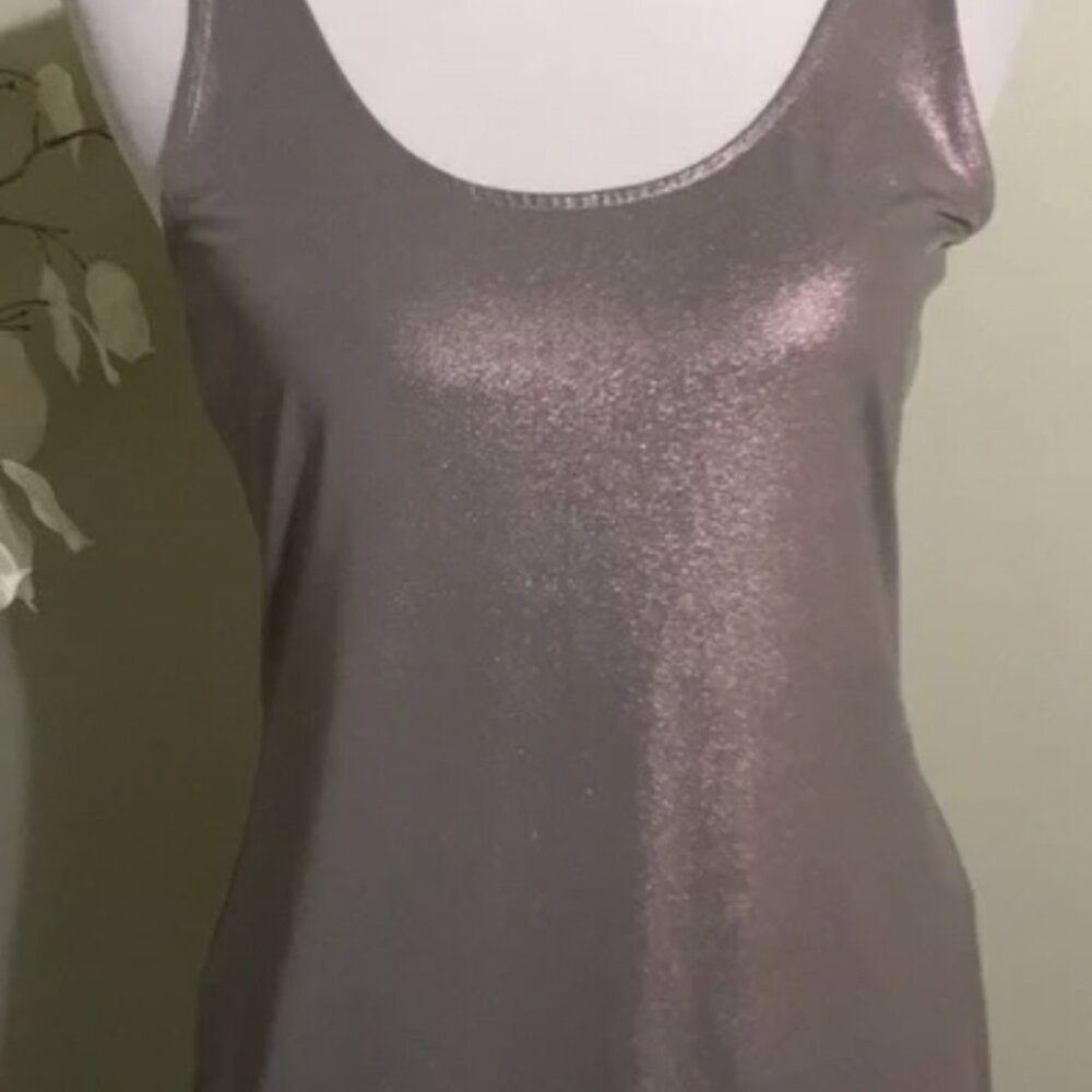 ARMANI EXCHANGE METALLIC TANK TOP